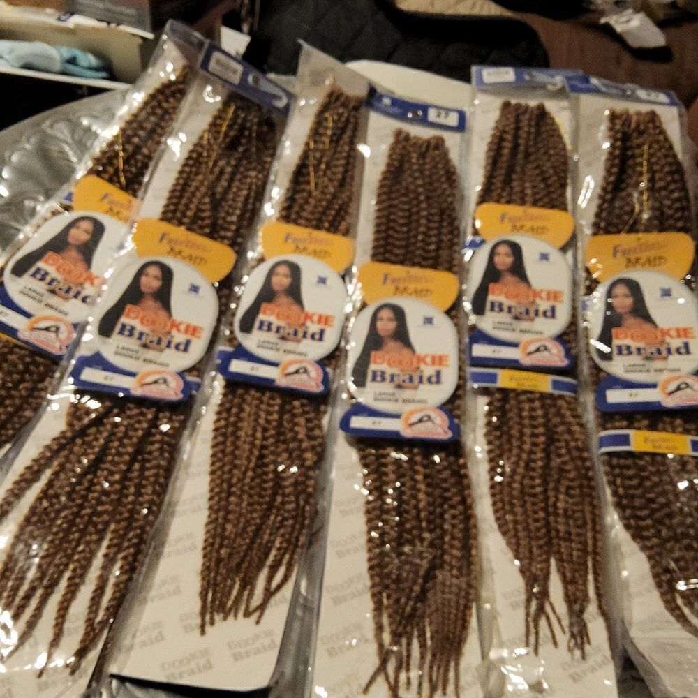 6 pack Dookie braid, large Dookie braids ,☆ 9 braids per pack!